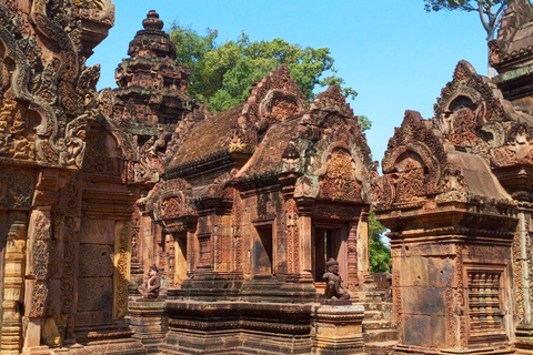 Siem Reap: Tour di Kbal Spean, Banteay Srei e Banteay Samre