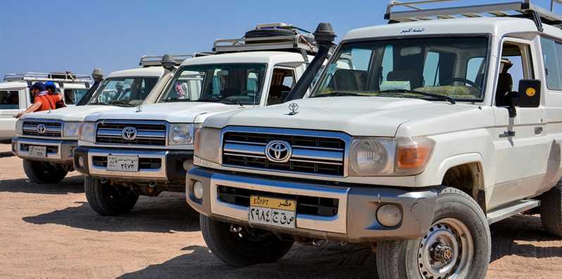 Hurghada: Safari Jeep, Buggy, Camel, Quad, Bedouin Dinner