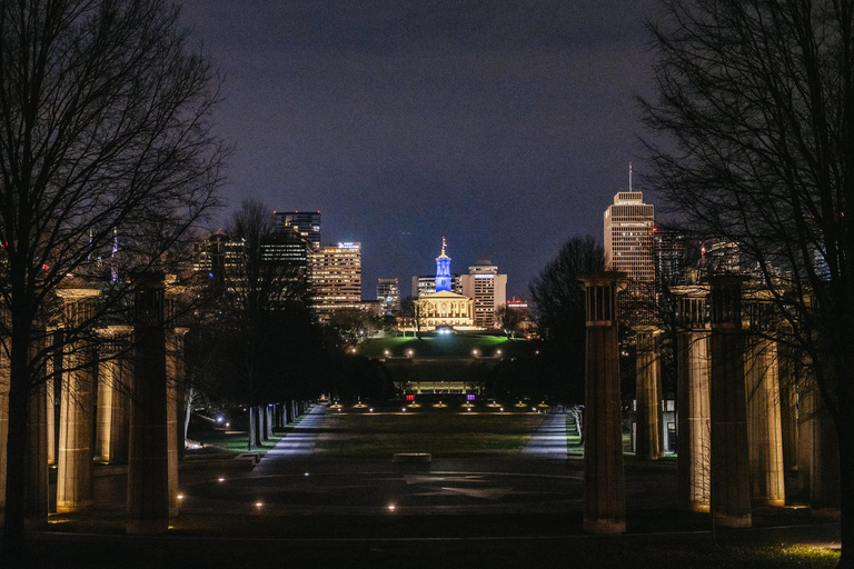 Nashville: Music City nattlig stadsvandring med spårvagn