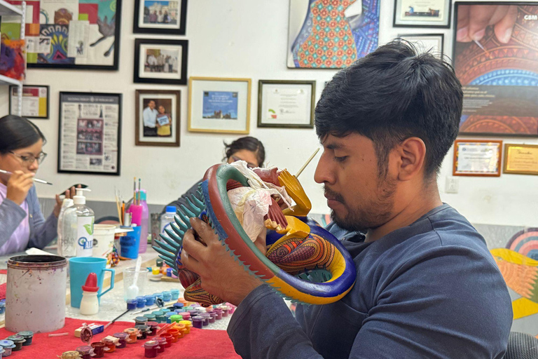 Oaxaca Masterpieces Tour: Krukmakeri, alebrijes och svart lera