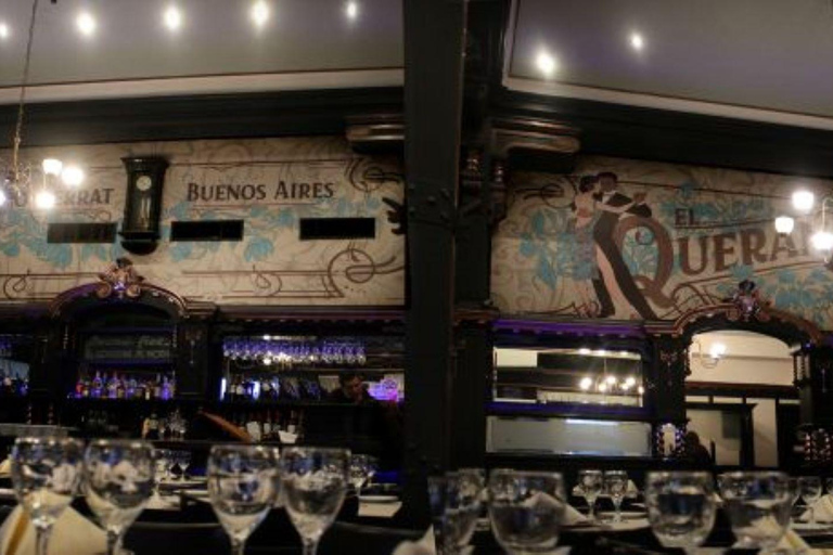 Buenos Aires: Tango Show "El Querandí" & optional dinner Only Tango Show with Drinks