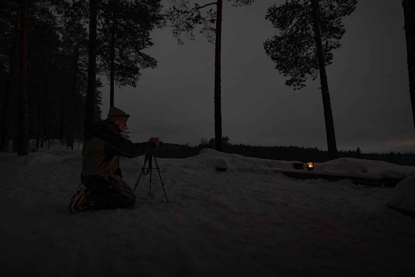 Överkalix : Photography Workshop by Night in Swedish Lapland