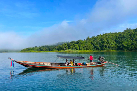 Khao Sok: Private Longtail Boat Tour at Cheow Lan LakeOption 2: 4-Hour Tour with Hotel Pickup and Drop-Off