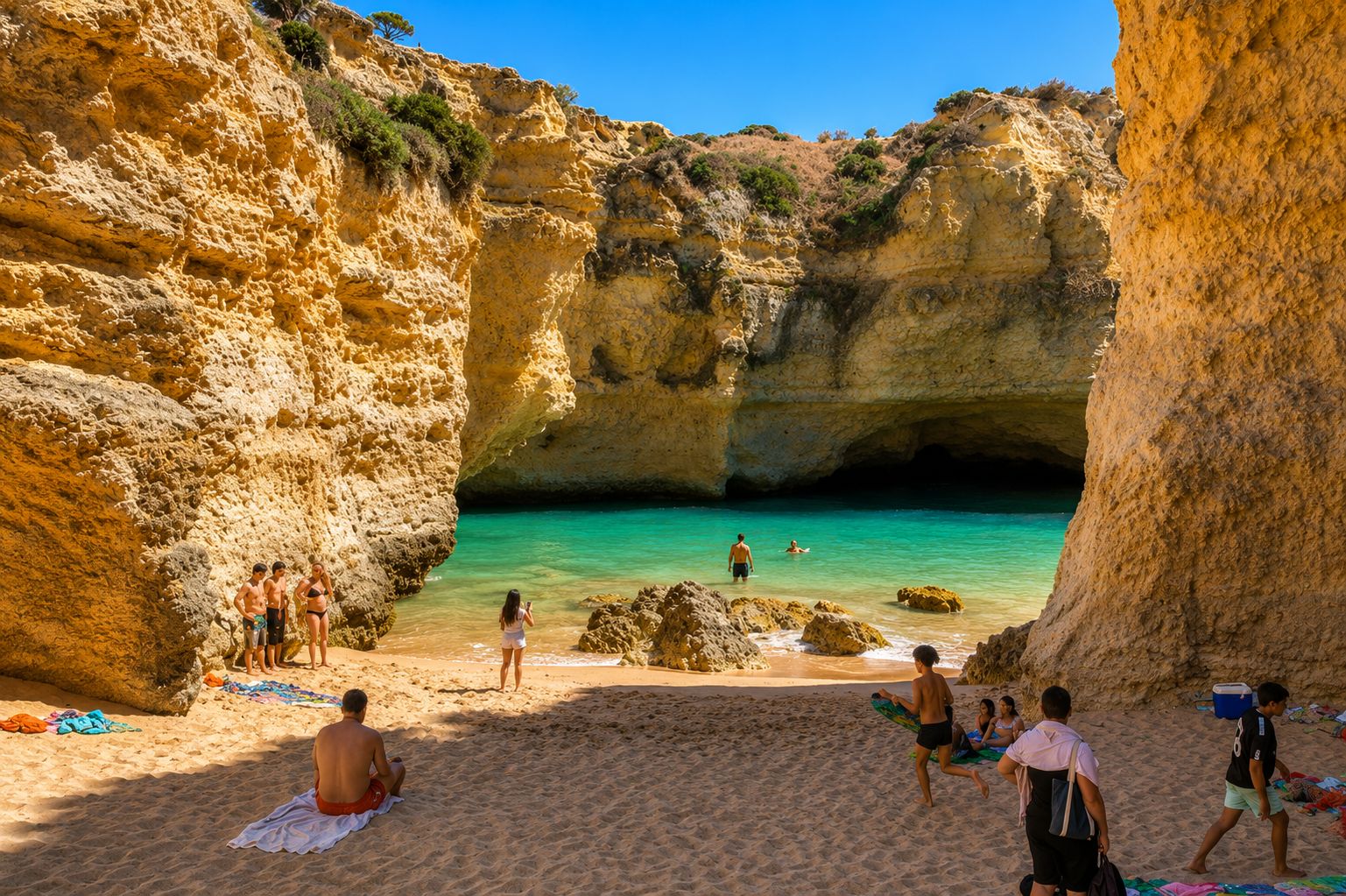 Albufeira: Tuk-Tuk-Tour zu versteckten Stränden und lokalen Geheimnissen
