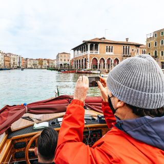 Venedig: Bootstour auf dem Canale Grande