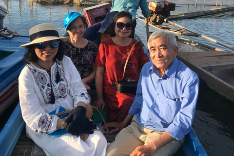 Hue: Tam Giang Lagoon Sunset Tour med fisk- och skaldjursmiddag