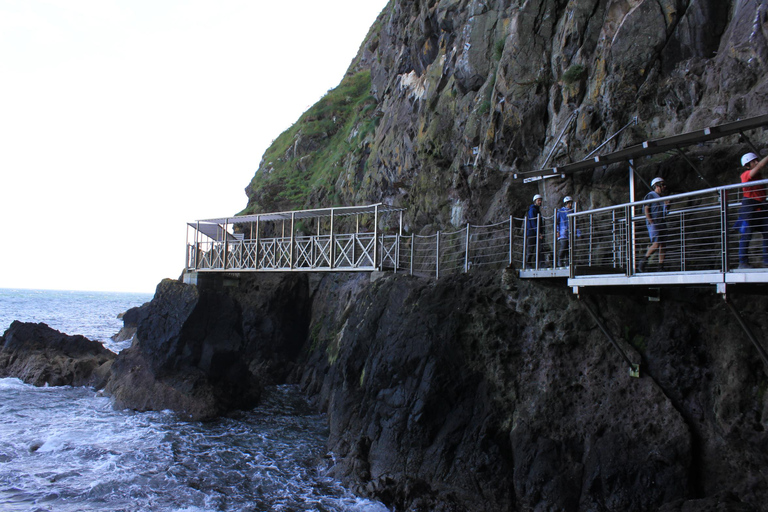 Experiencia en Gobbins Cliff: Costa de Antrim Castillo de Carrickfergus