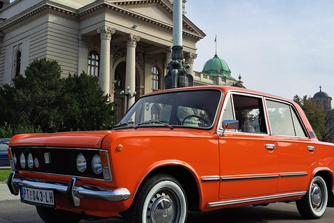 Belgrade: City Tour with Vintage Car