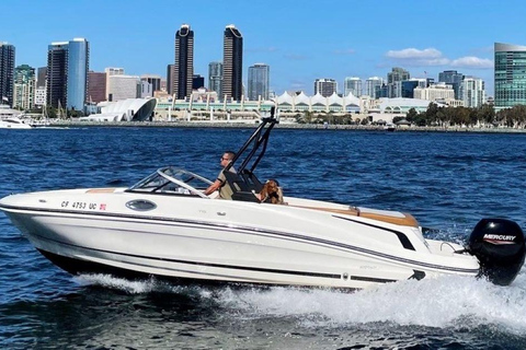 San Diego: Speed Boat Rental on San Diego Bay 4h