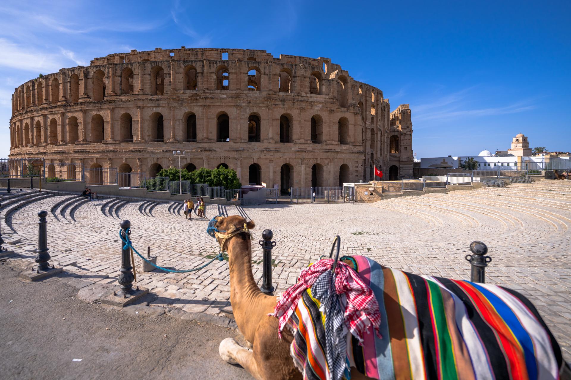 El Jem: Entdecke das römische Amphitheater