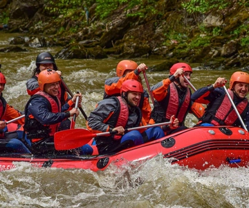 River Rafting down Bistrita Valley