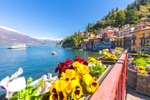 Lake Como from Milan: Bellagio, Varenna & Boat Tours Lake Como Essential Tour – Scenic Local Ferry Rides