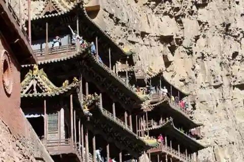 Tour guidato della Pagoda di legno del Tempio Pensile di Datong in auto