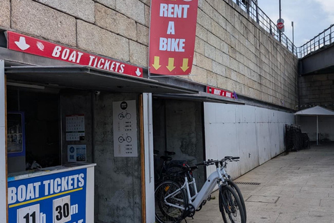 Porto & Gaia: Bike Rental Douro to the Beach E-Bike 2 Hours