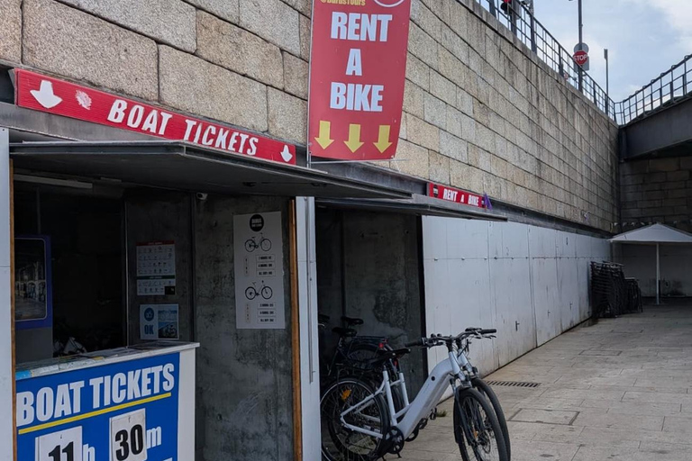 Porto & Gaia: Bike Rental Douro to the Beach E-Bike 2 Hours