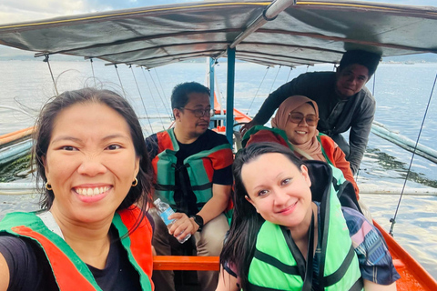 Taal Volcano Lake ( Boating around the lake )