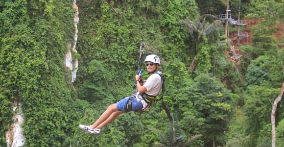 Krabi: ATV Nature Viewpoint & Zipline with Pickup
