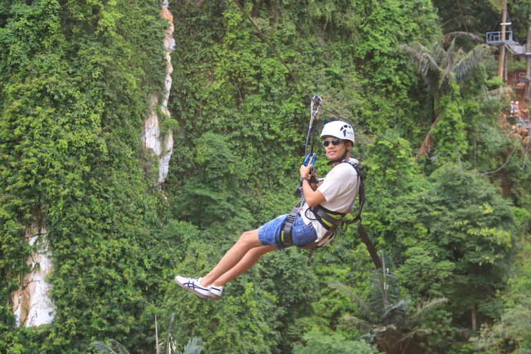 Krabi: ATV Nature Viewpoint & Zipline with Pickup Single rider : 30-Min ATV + Zipline Adventure