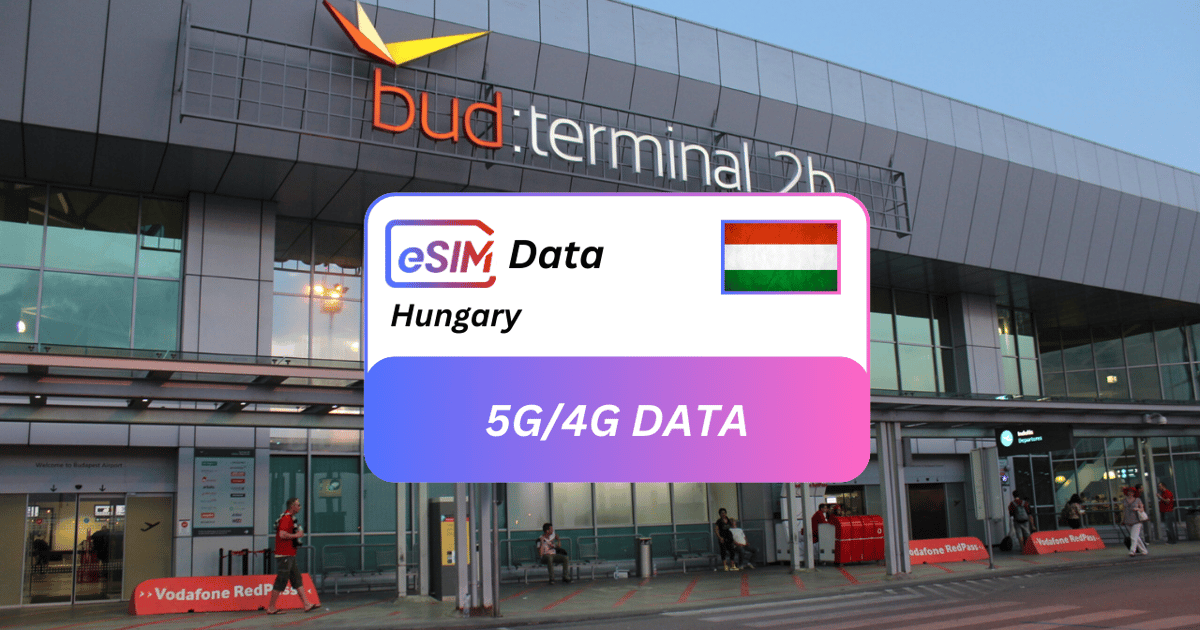 Aeroporto Ferenc Liszt De Budapeste Hungria Plano De Dados ESIM