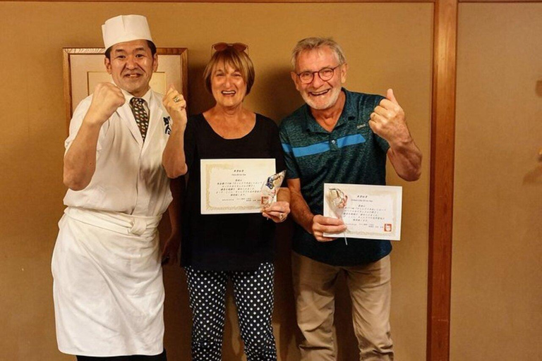 Visita al Mercado de Pescado de Tsukiji con Experiencia de Elaboración de Sushi