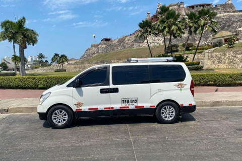 Private Transportation for 8 hours in Cartagena