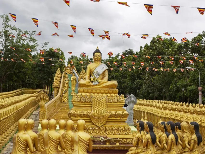 Sitting Buddha under the Cobra. Cambodia Jigsaw Puzzle by Lie Yim