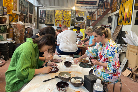 Der Kunsthandwerkerpfad von Hanoi: Räucherstäbchen-Dorf, Hutmacherei &amp; LackierungHalbtagestour: Kegelhut &amp; Weihrauchdorf &amp; Zugstraße