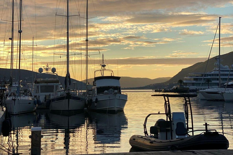 From Budva: Cable car ride and Tivat sunset