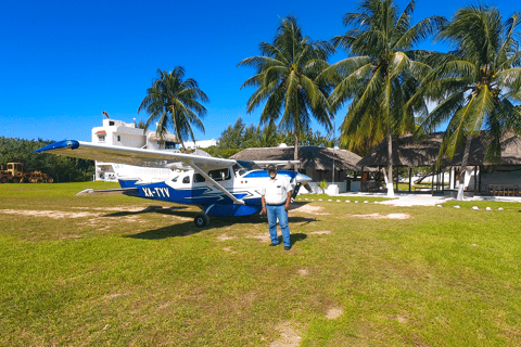 Cancún: Vuelo privado a HolboxCancún: Vuelo Privado a Holbox 1-5 pax