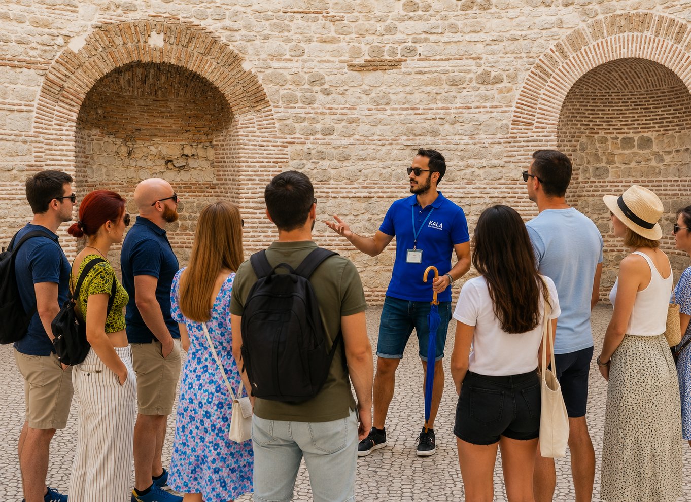 Split: Den gamle bydel - Guidet rundvisning i Diocletians Palads - SIDEN 2007