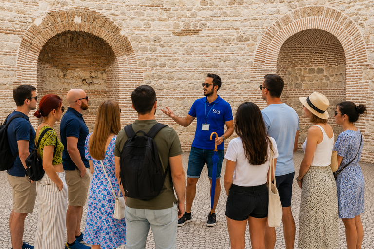 150-Min Split: Diocletian’s Palace, Markets & Fisherman Port Diocletian’s Palace, Markets & Fisherman Port GROUP TOUR