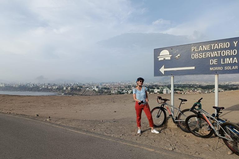 Lima: Morro Solar to Miraflores Downhill Bike Tour