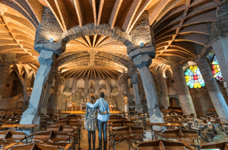 Gaudis Krypta in der Colonia Güell mit Audioguide