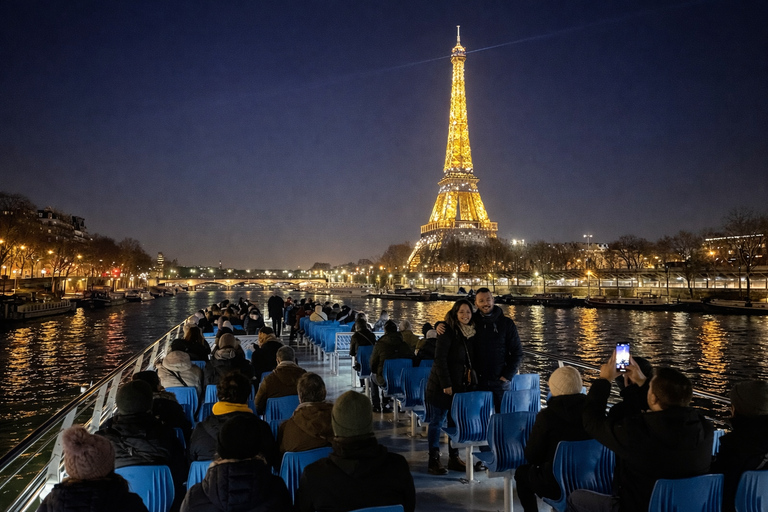 Paris: Evening Lights Cruise with Legendary Bateaux-Mouches