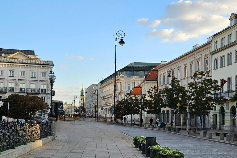 Old & Modern Warsaw Walking Tour with Free Drone Photo