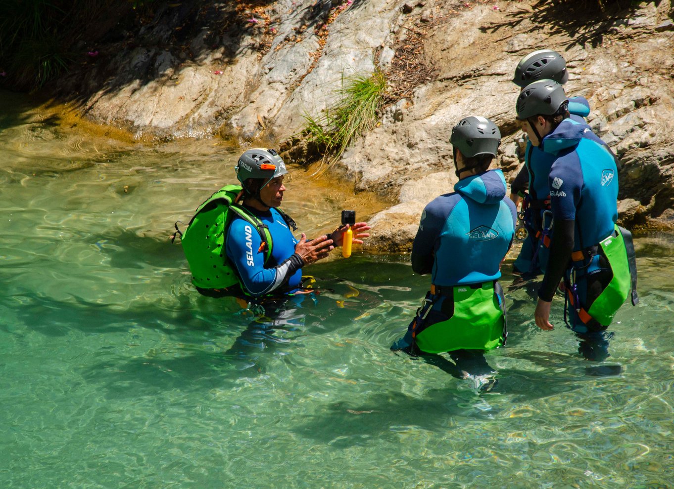 Fra Granada: Rio Verde Canyoning Tour med frokost