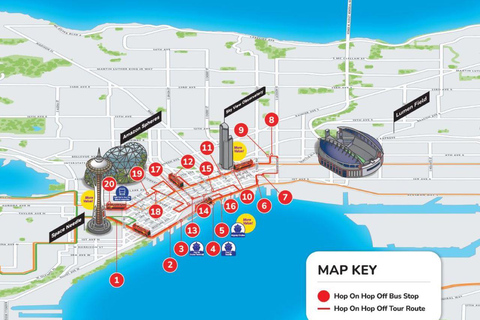 Seattle: City Sightseeing Hop-On Hop-Off Bus Tour 48-Hour Must-See Seattle Ticket