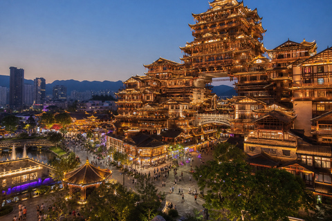 Zhangjiajie: 72 Wonder Tower & Tianmen Fox Fairy Tickets 72 Tower & Fox Fairy Ticket Bundle