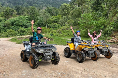 Phuket : Aventure en quad 4x4 WD dans la forêt tropicale et dans la boue