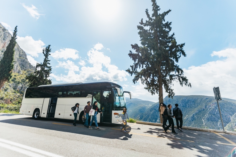 Z Aten: całodniowa wycieczka autobusowa do Delphi i ArachovaWycieczka grupowa