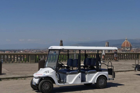 Florença: Tour particular em um mini carro elétrico com guia localTour padrão