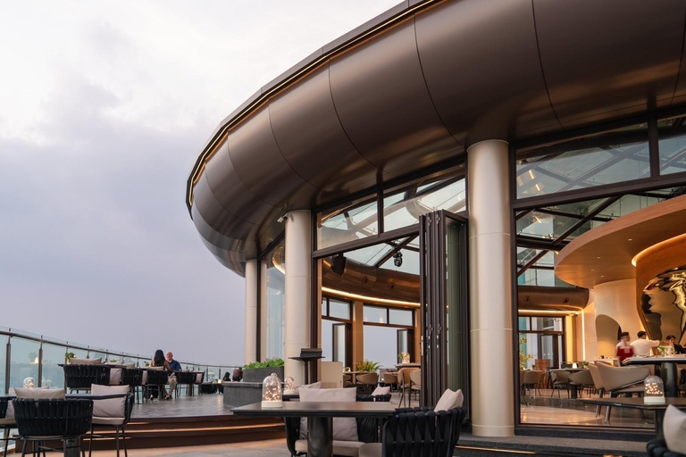 Bangkok: Cielo Sky Bar & Restaurant Rooftop Sharing Set for 2 People