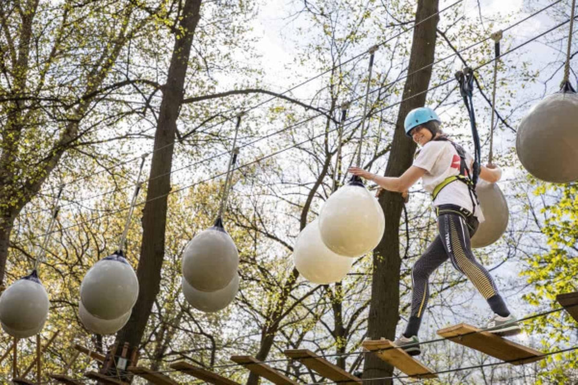 Travemünde Kletterwald: Eintrittskarte für alle 7 Parcours