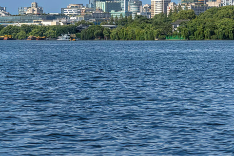 De Xangai:Templos de Hangzhou, vistas do lago e diversão no mercado noturno