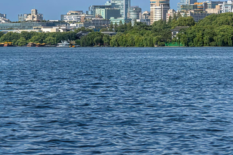 Från Shanghai: Hangzhou tempel, sjöutsikt och nattmarknad