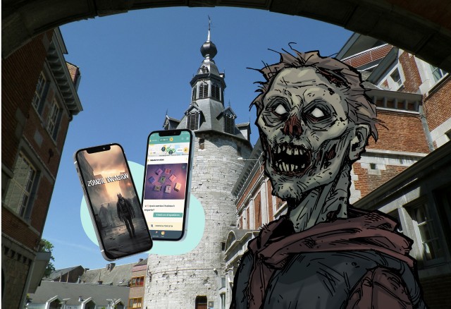 Visit "Zombie Invasion" Namur  outdoor escape game in Maredsous