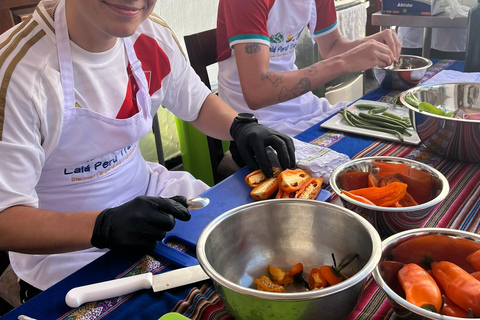 利马 - 米拉弗洛雷斯：秘鲁烹饪课程、皮斯科酸酒与热带水果利马 - 米拉弗洛雷斯：秘鲁烹饪课程、皮斯科酸酒和热带水果