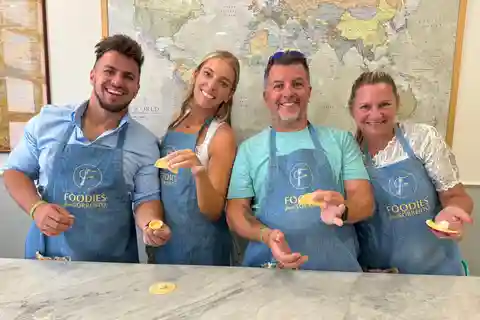 Sorrente : Cours de maître sur les pâtes avec un repas et du vin