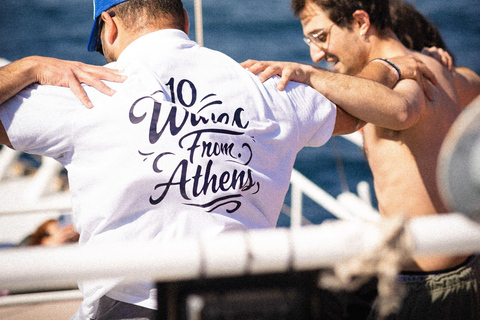 Athens: Full-Day Island Cruise, 4 Stops & Taverna Lunch