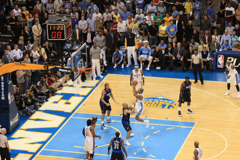 Denver: Denver Nuggets NBA Game Ticket at Ball Arena Lower Sideline